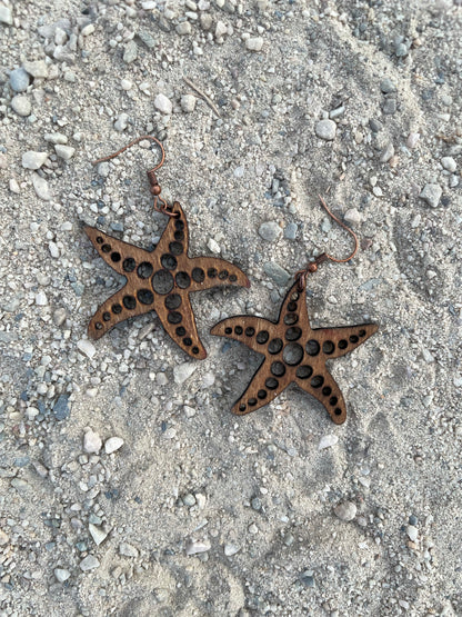 Starfish earrings