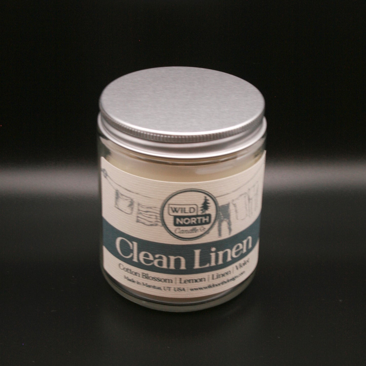 Clean Linen Soy Blend Wax Candle