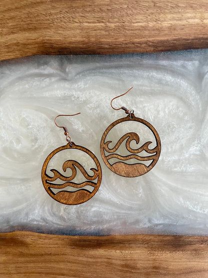 Waves earrings