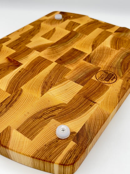 End Grain Hickory Cutting Board LP