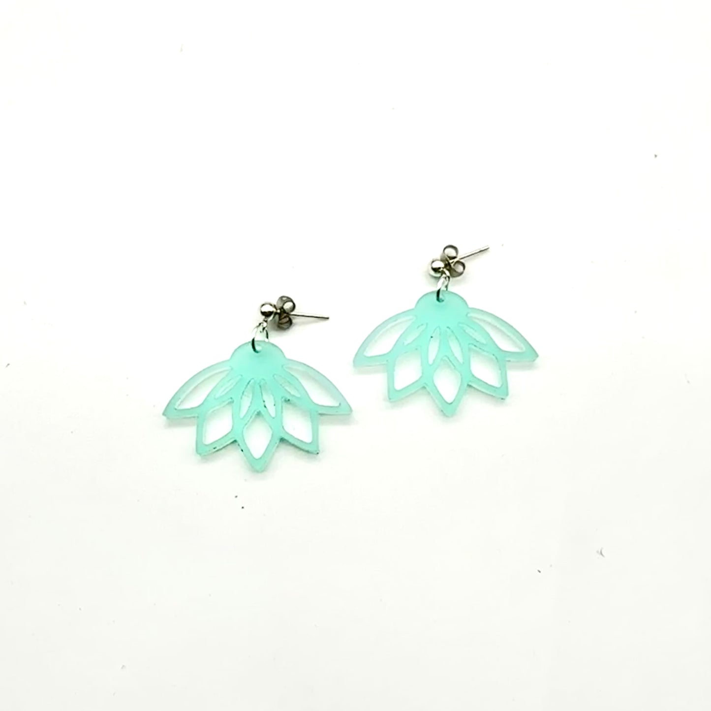 Desert Lily (blue) Earrings