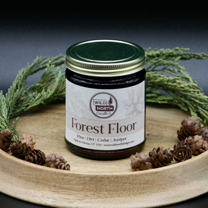 Forest Floor Soy Blend Wax Candle