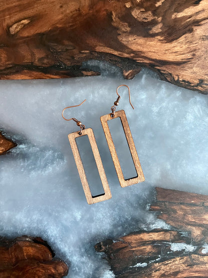 Medium Rectangle earrings