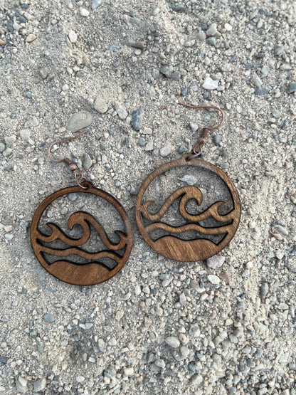 Waves earrings