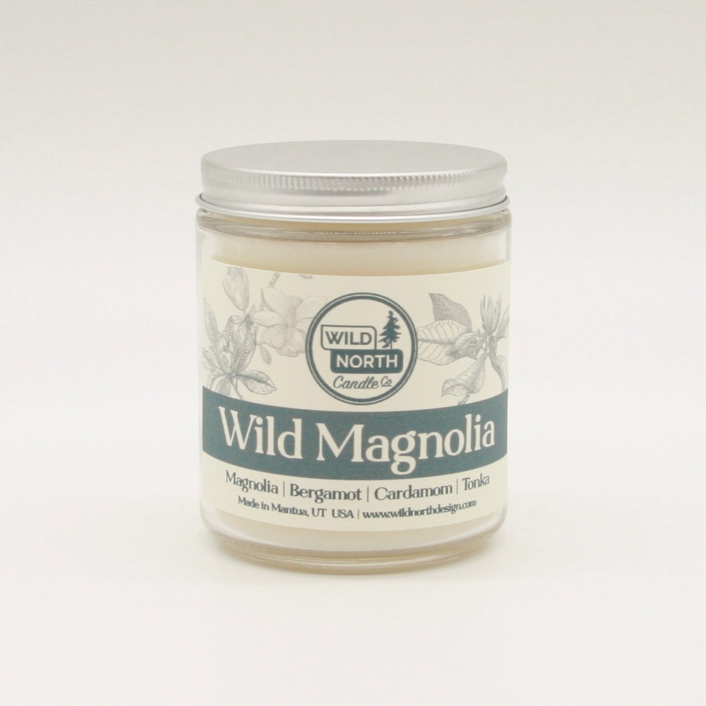 Wild Magnolia Soy Blend Wax Candle