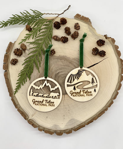 Grizzly Bear 399 Grand Teton National Park Christmas ornament