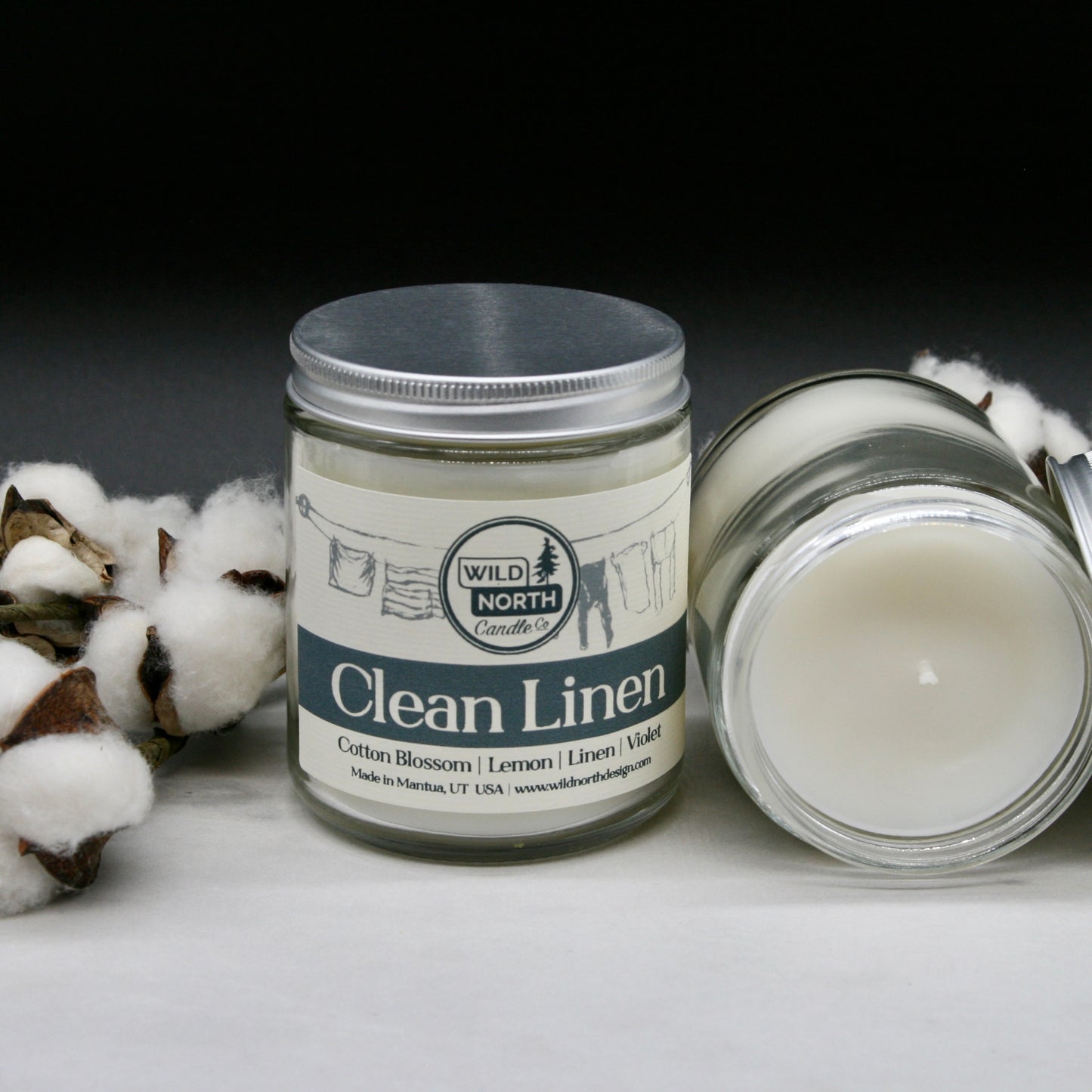 Clean Linen Soy Blend Wax Candle