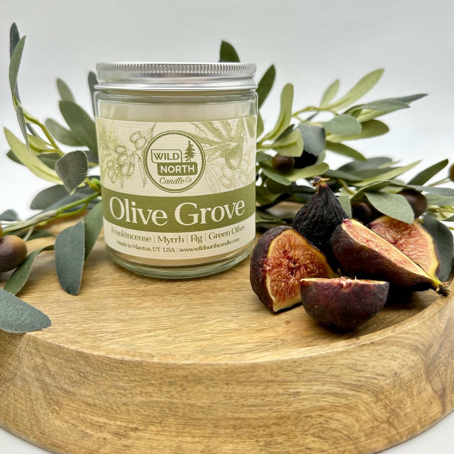 Olive Grove Soy Blend Wax Candle