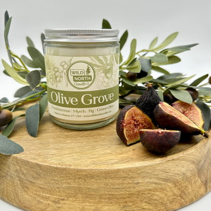 Olive Grove Soy Blend Wax Candle