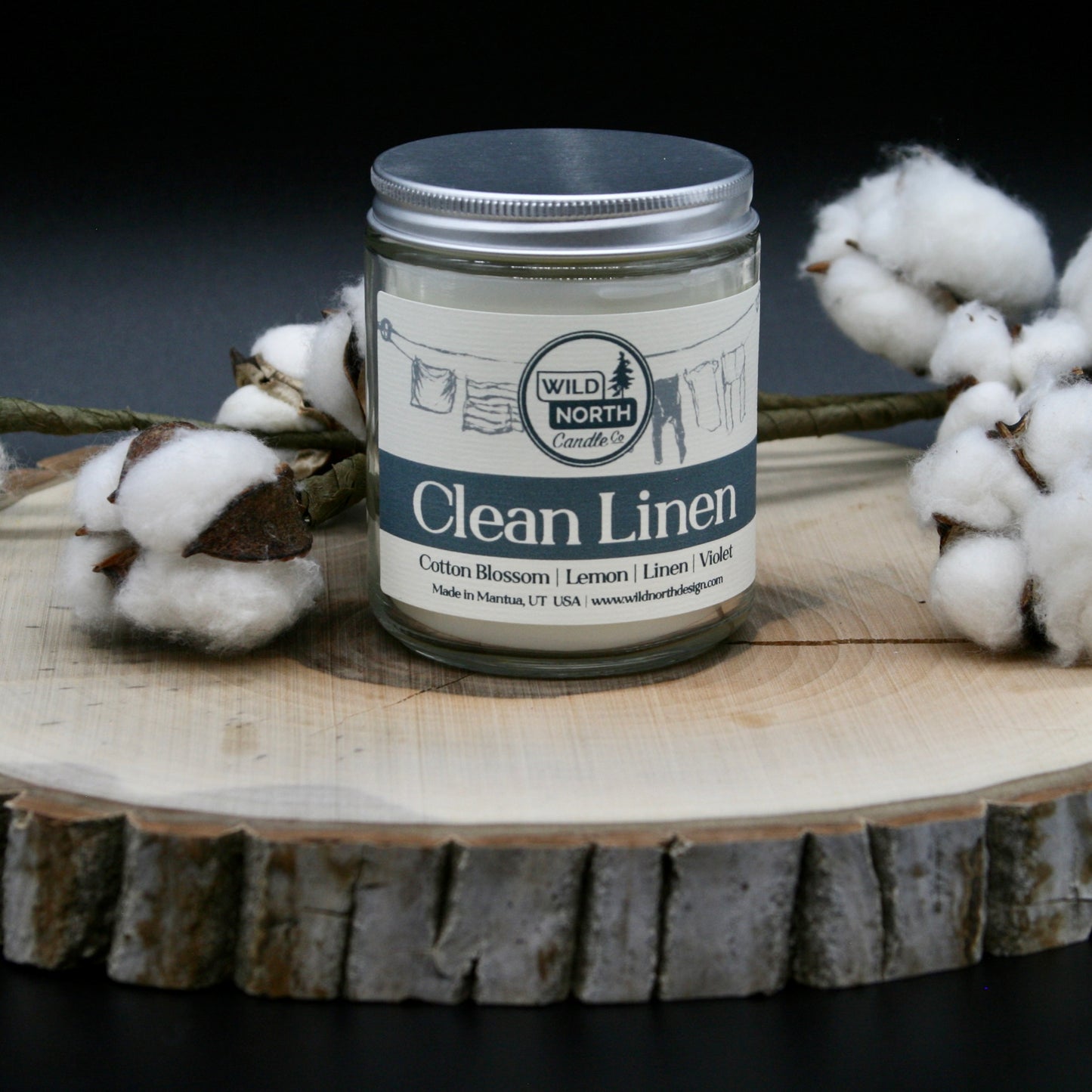 Clean Linen Soy Blend Wax Candle