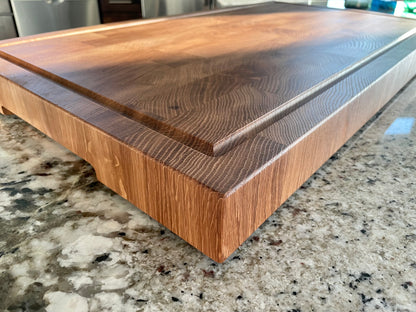 Large End Grain White Oak Cutting Board