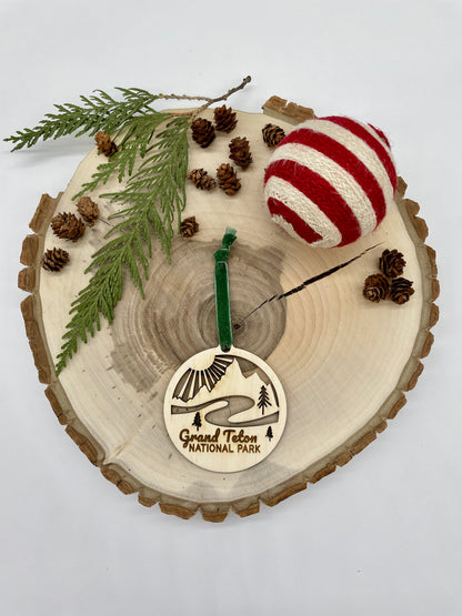 Grand Teton National Park Christmas ornament