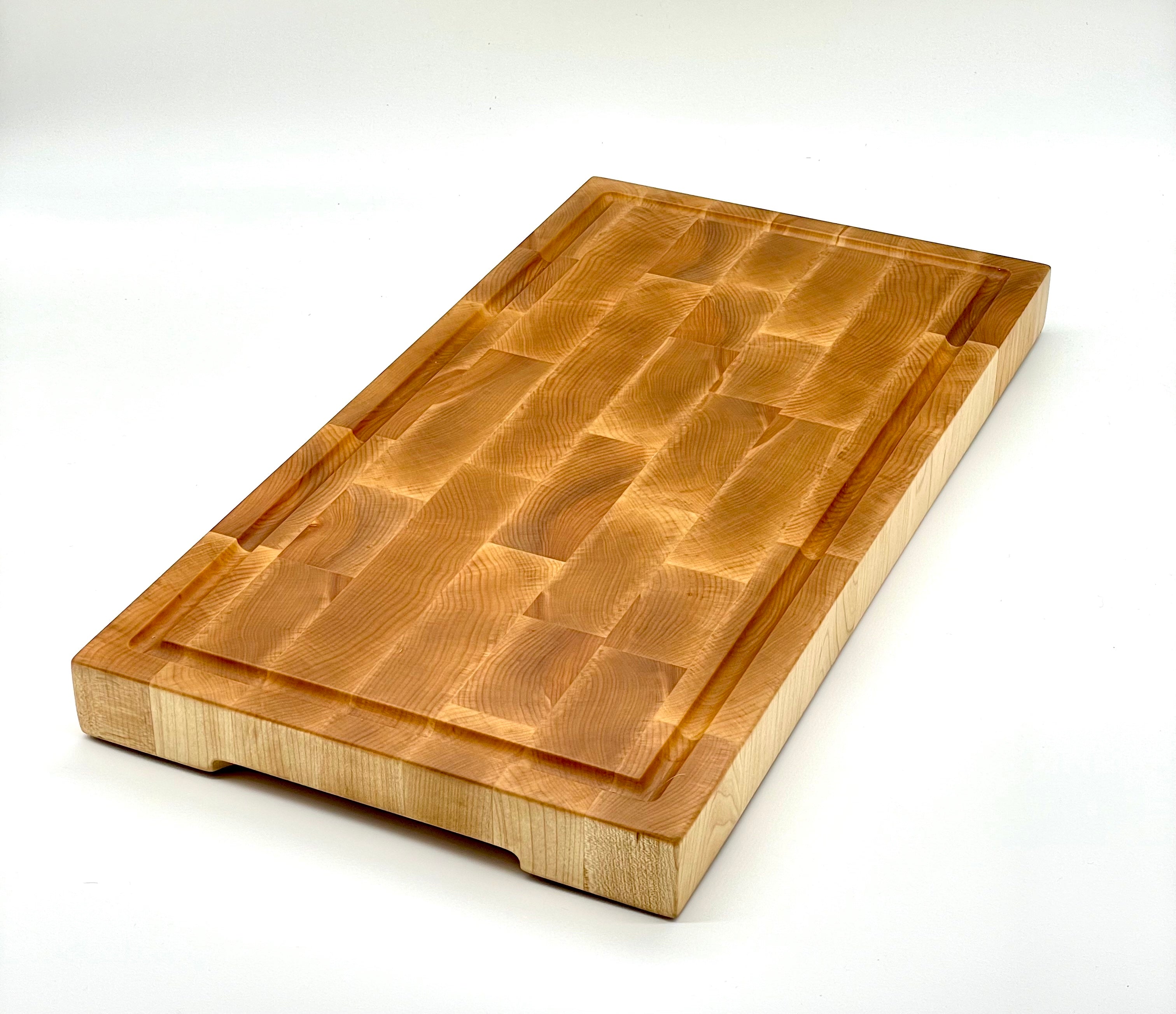 Large End Grain Maple Cutting Board Wild North Design   Maplecorner1 