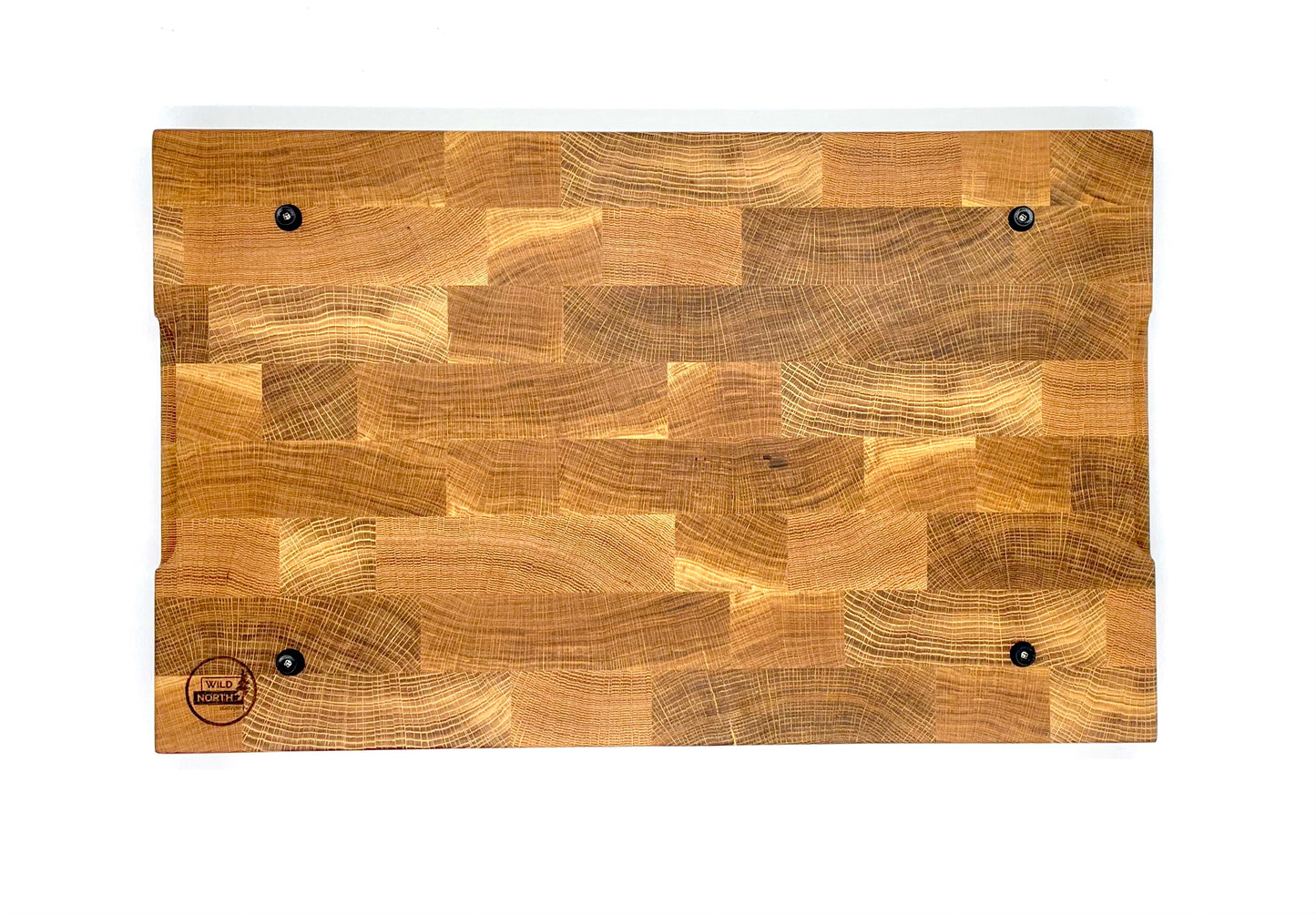 Large end grain white oak cutting board